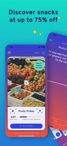 Приложение Snackdrop - Скидка до 75% закусок медиа 5
