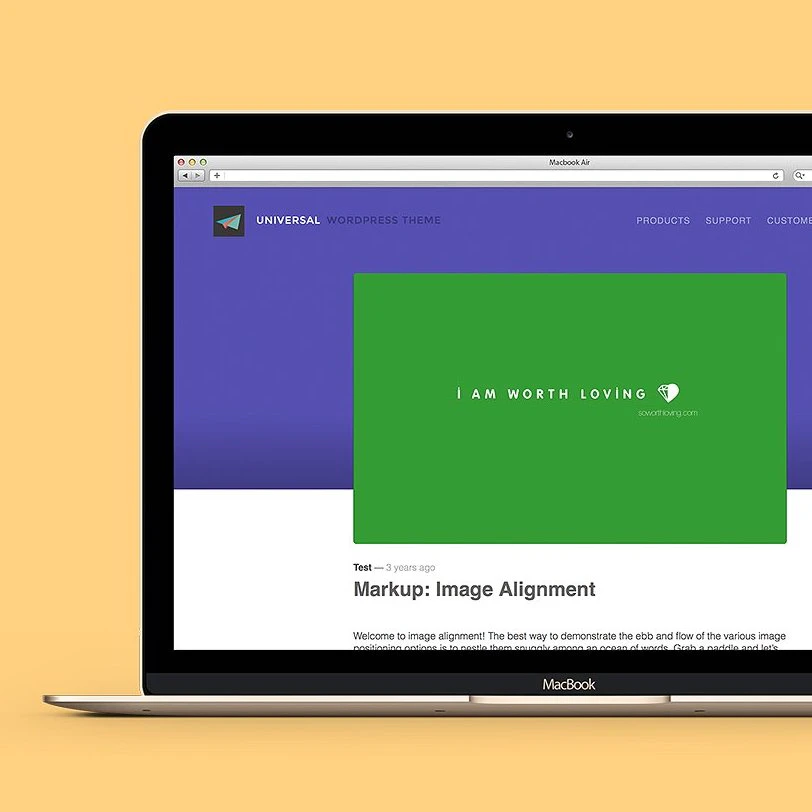 Universal: WordPress Theme