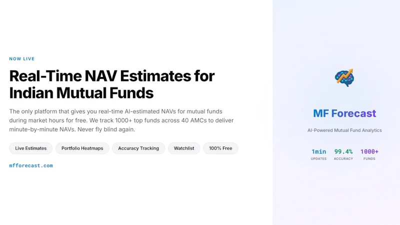 MF Forecast screenshot 1 (video preview)