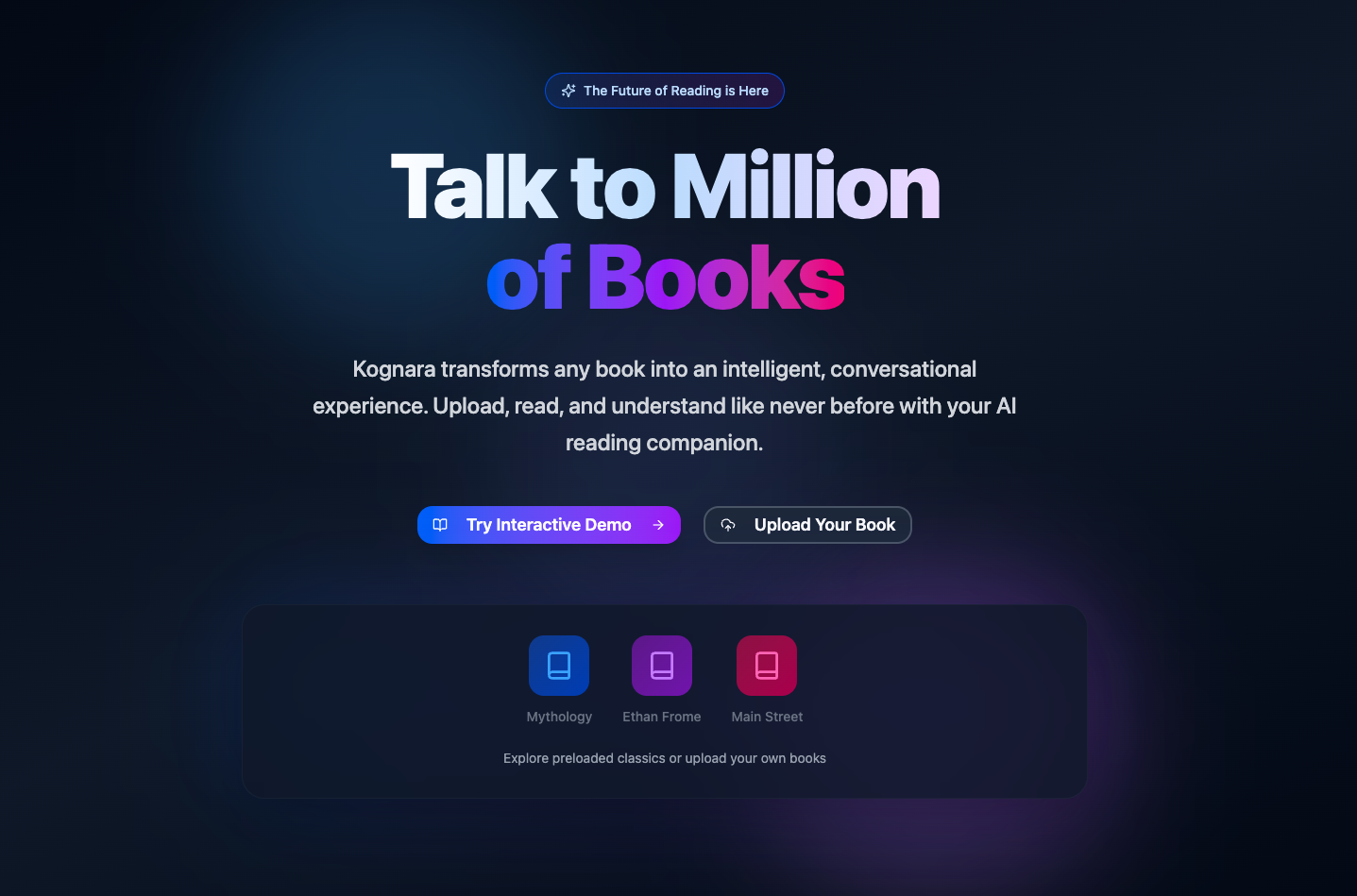 Kognara - Reading Platform powered by AI logo