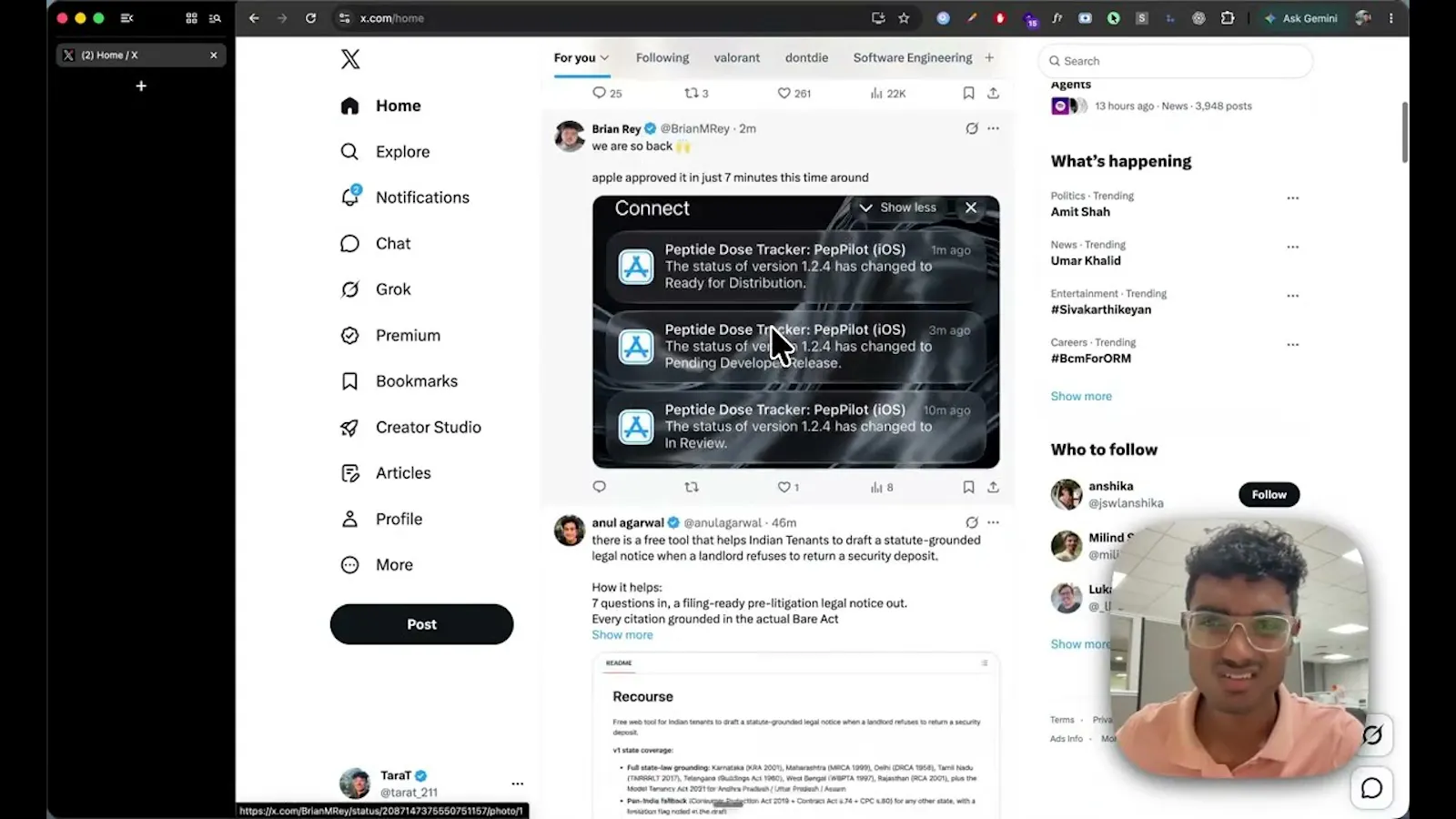 Trace: AI & Tech News in Every New Tab screenshot 1 (video preview)