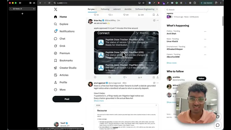 Trace: AI & Tech News in Every New Tab screenshot 1 (video preview)