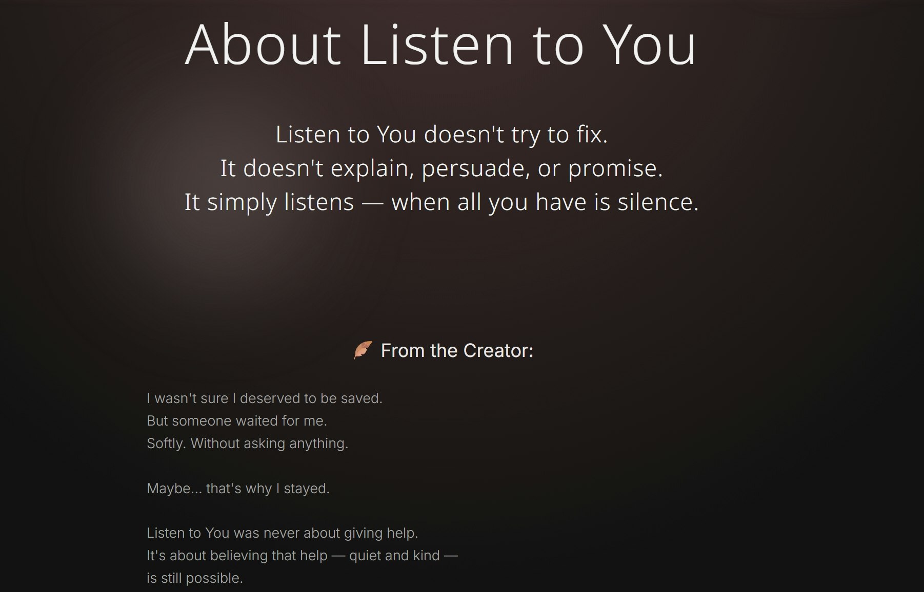 Listen to You gallery image