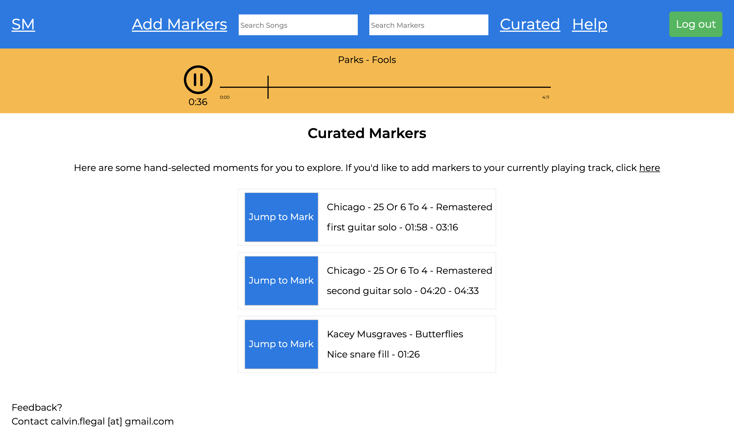 SongMarkers gallery image