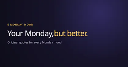 Monday Mood gallery image