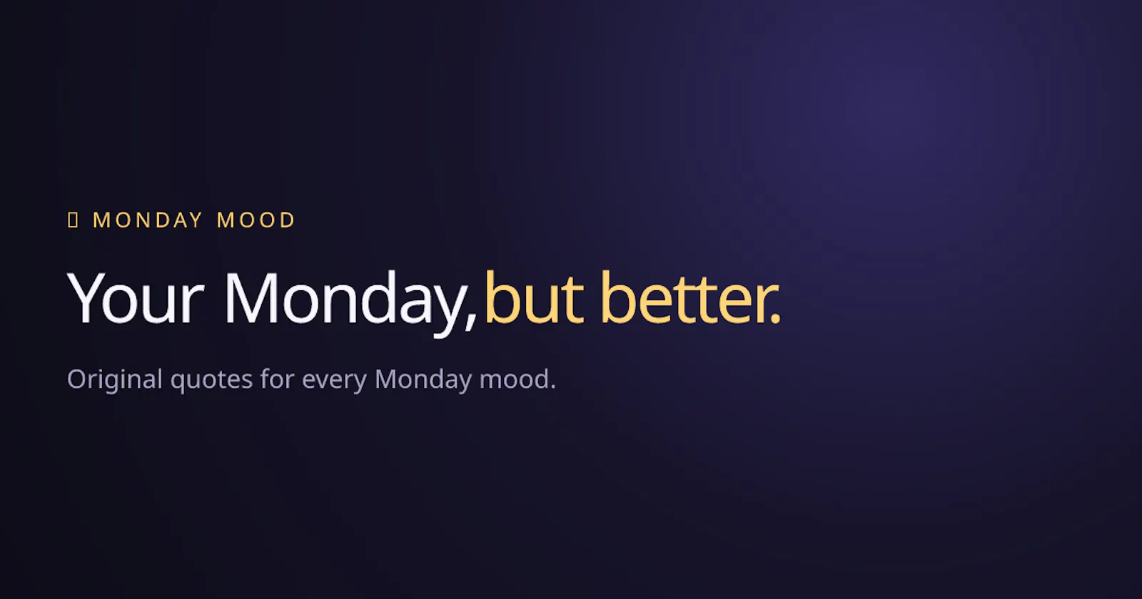 Monday Mood screenshot 2