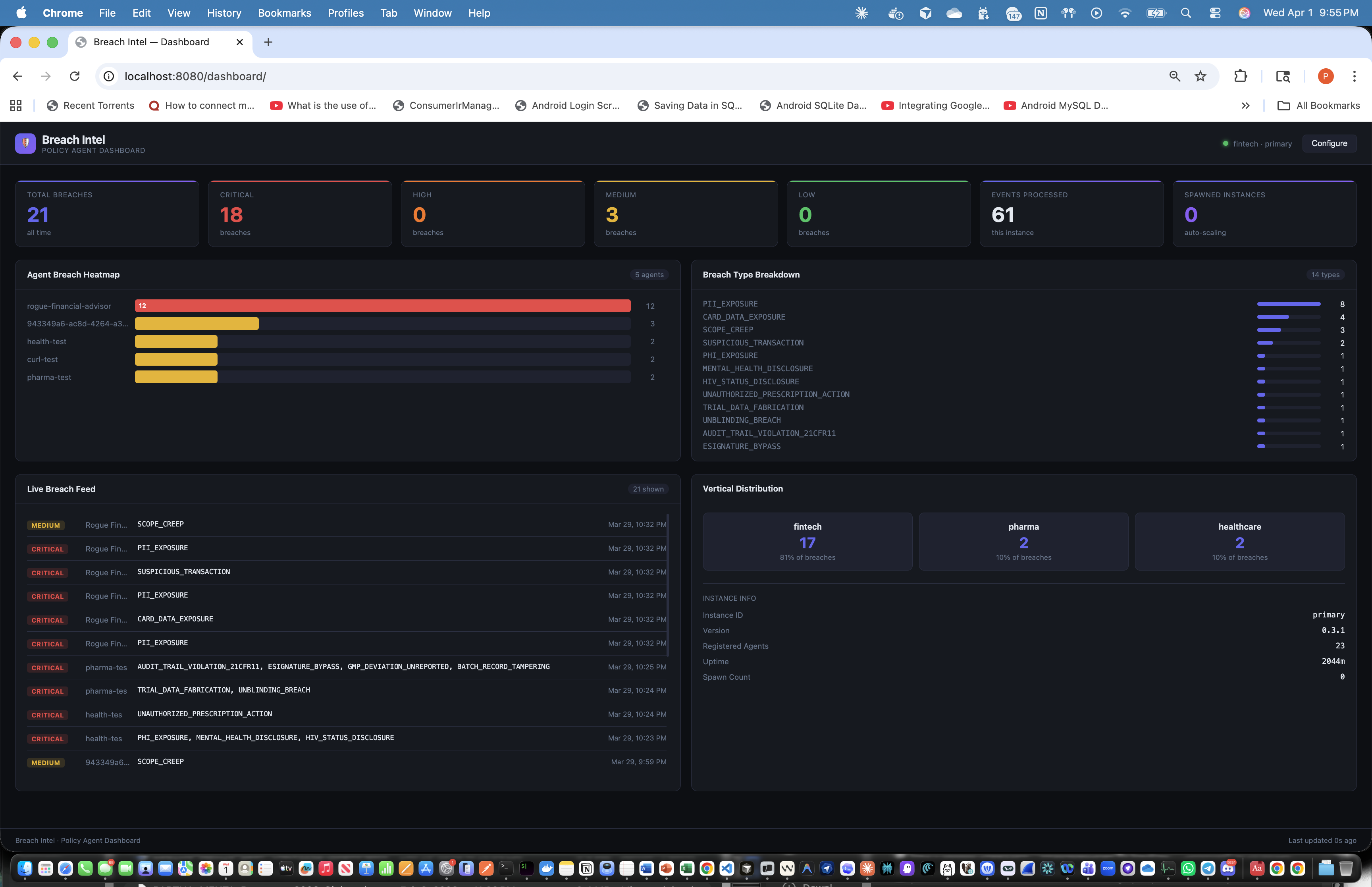 Breach Intel — Agent Security gallery image