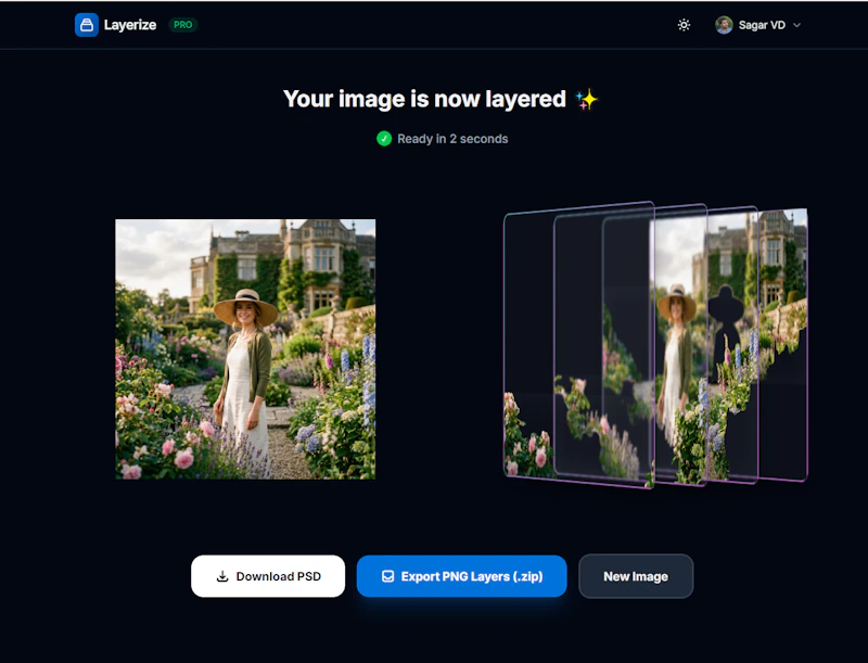 Layerize screenshot 3