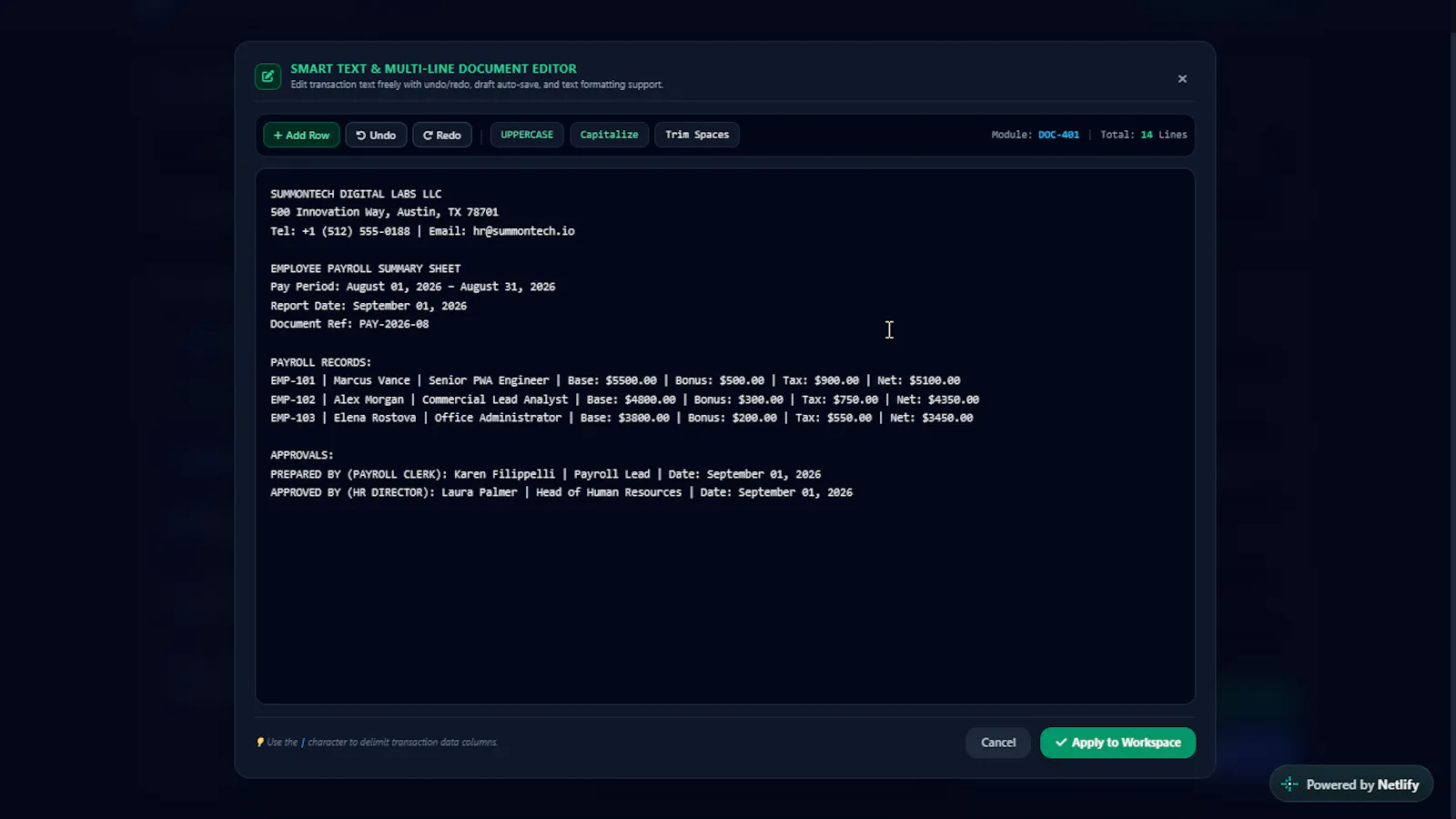 Data Entry Doc Assistant screenshot 5
