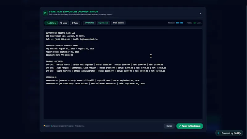 Data Entry Doc Assistant screenshot 5