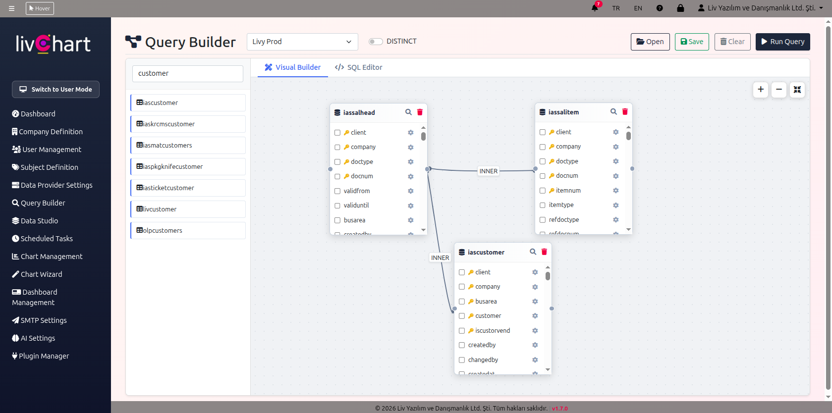 LivChart - Screenshot 5 showing product features and functionality