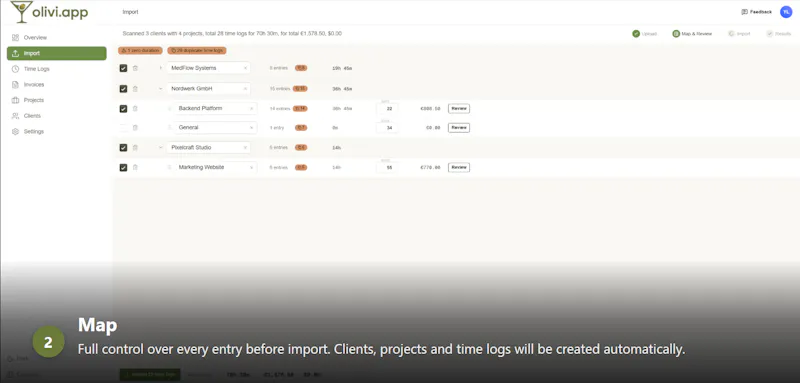 Olivi screenshot 3