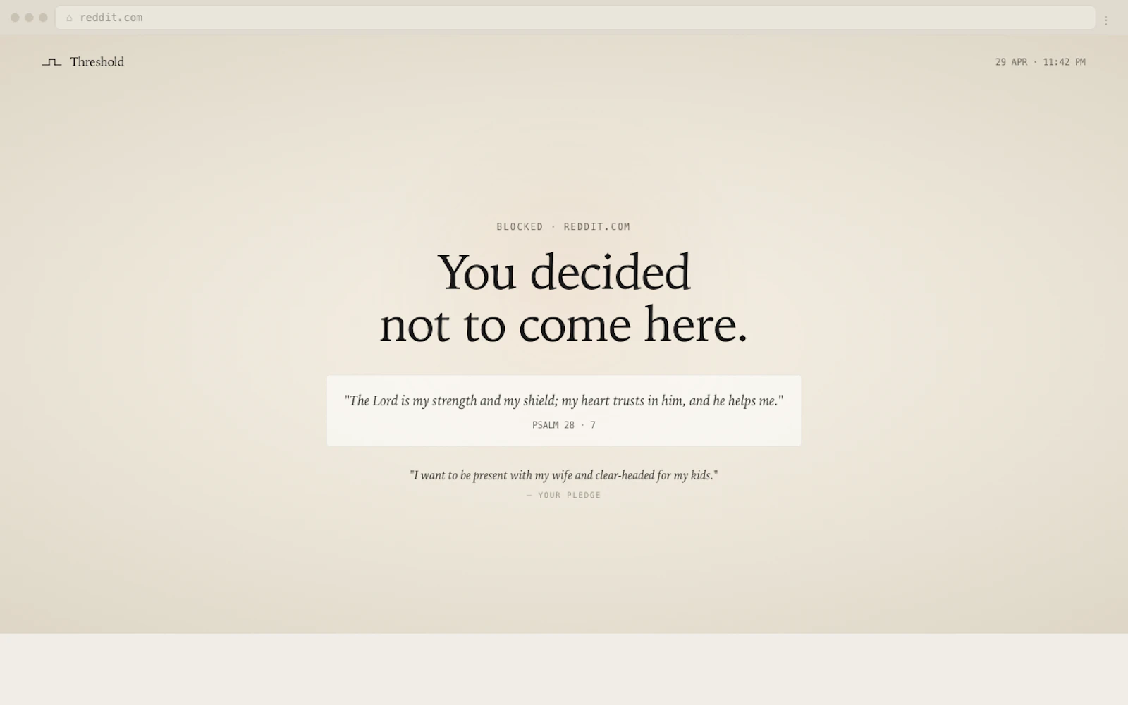 Threshold screenshot 4