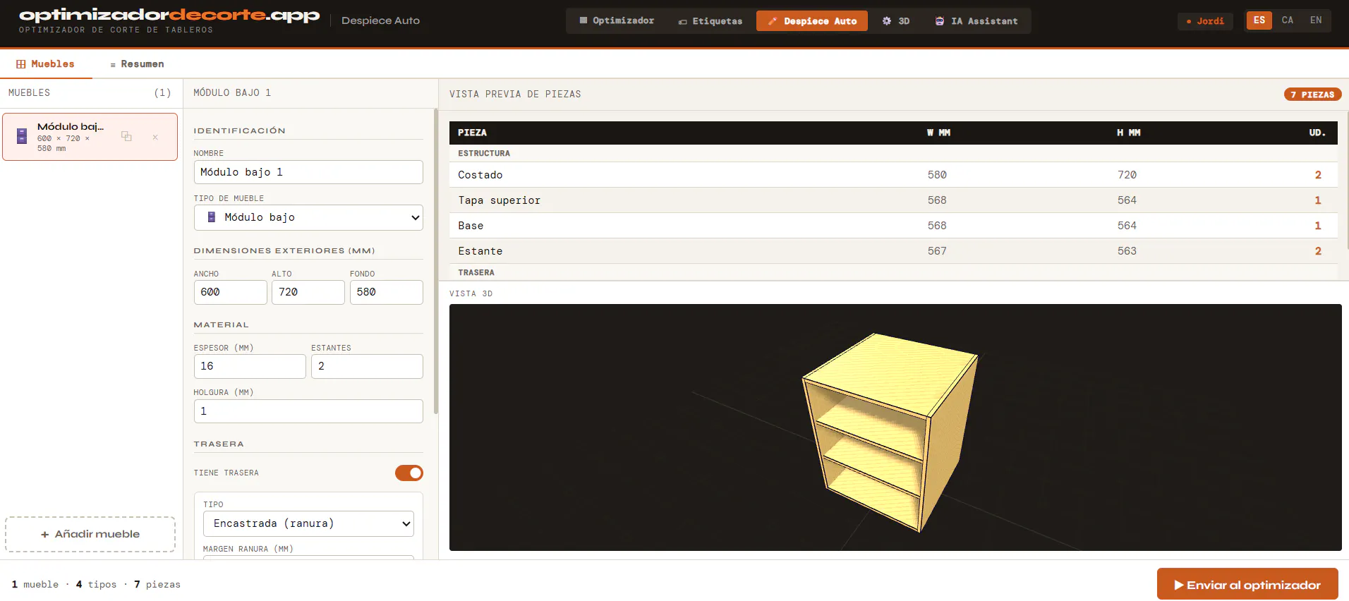 Free Cutting Optimizer gallery image