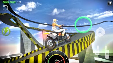 Mega Ramp Stunt Bike Game gallery image