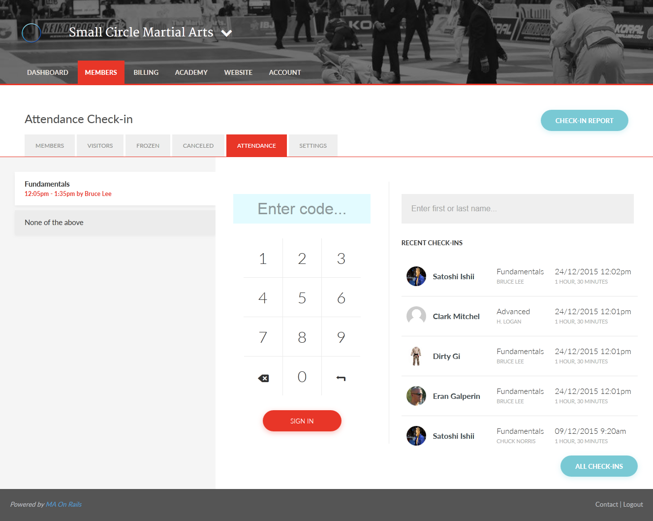Martial Arts on Rails gallery image