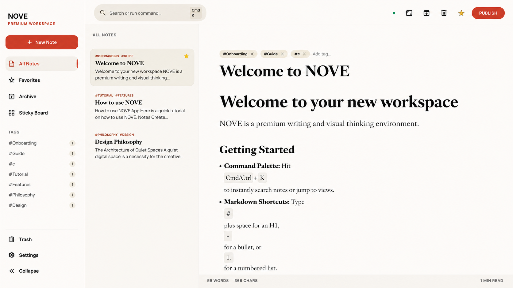 NOVE gallery image