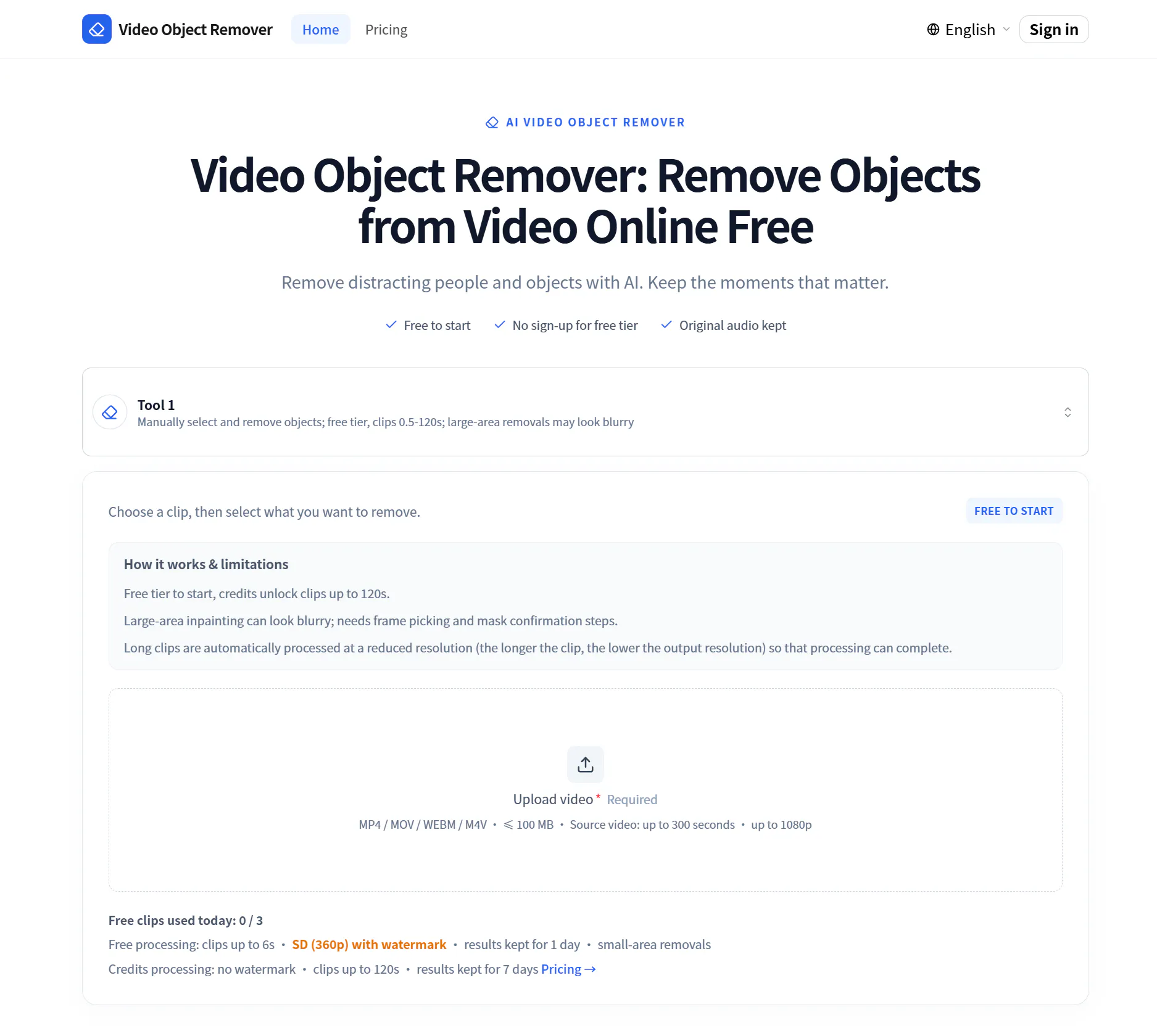 Video Object Remover gallery image