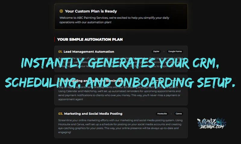 Digital Automation Blueprint AI screenshot 3