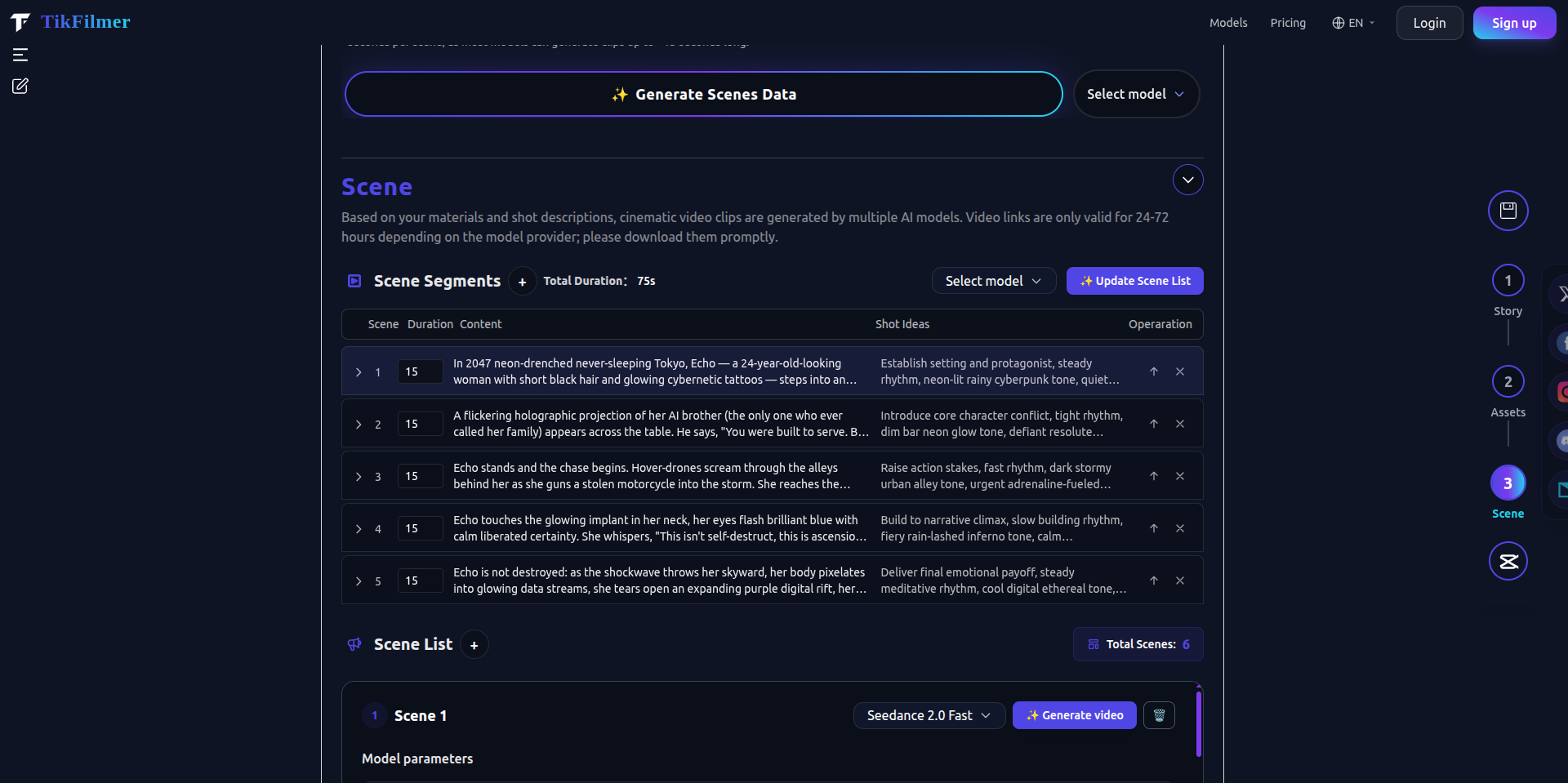 Tikfilmer.com — Create your AI movie gallery image
