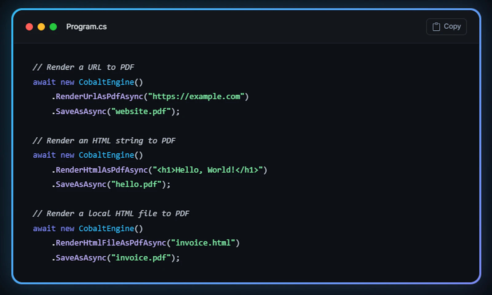 CobaltPDF screenshot 2