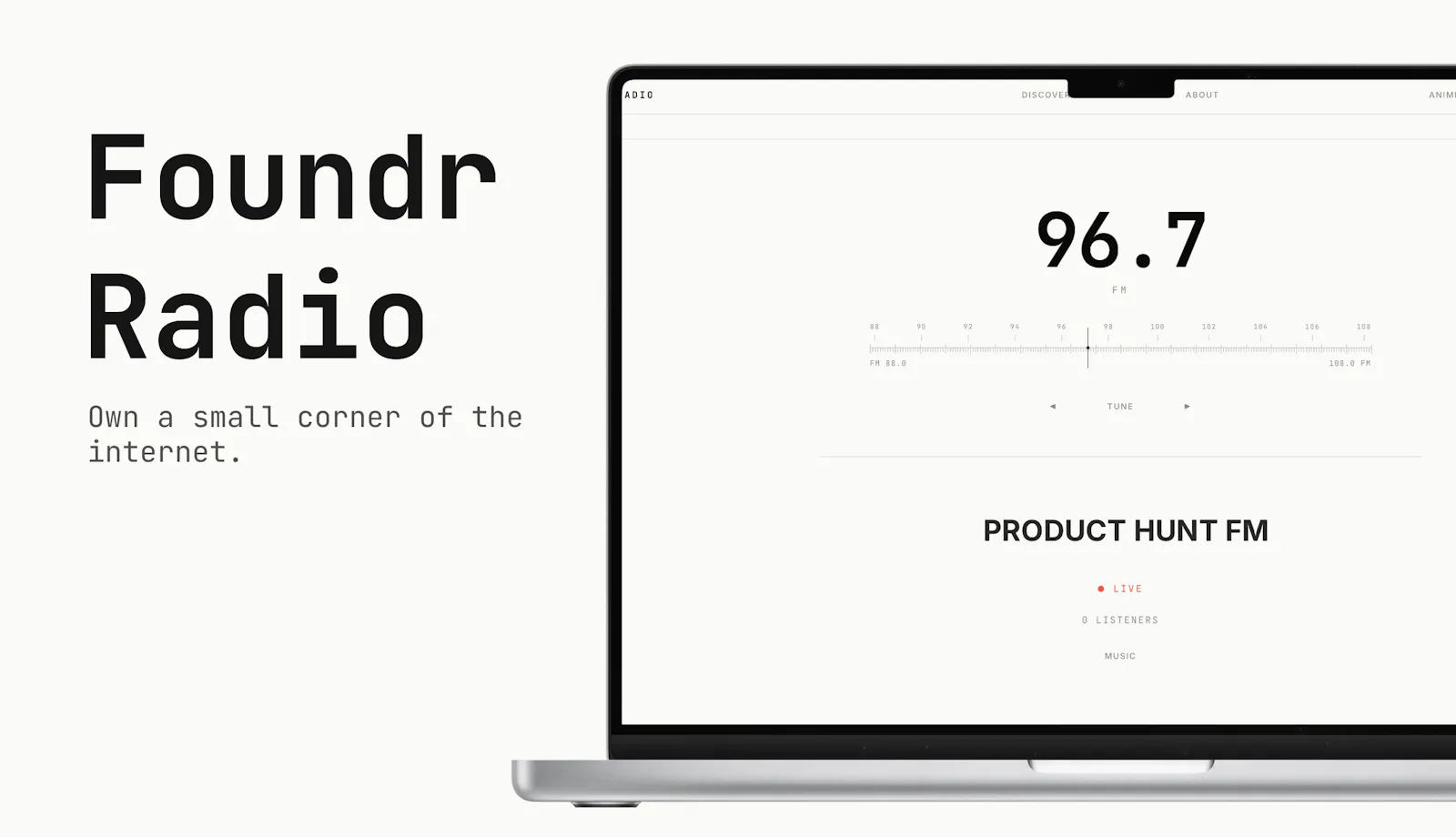 FoundrRadio screenshot 1