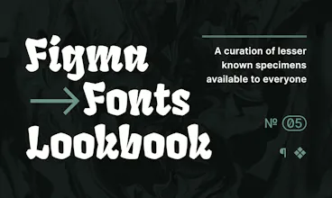 Figma Fonts Lookbook gallery image