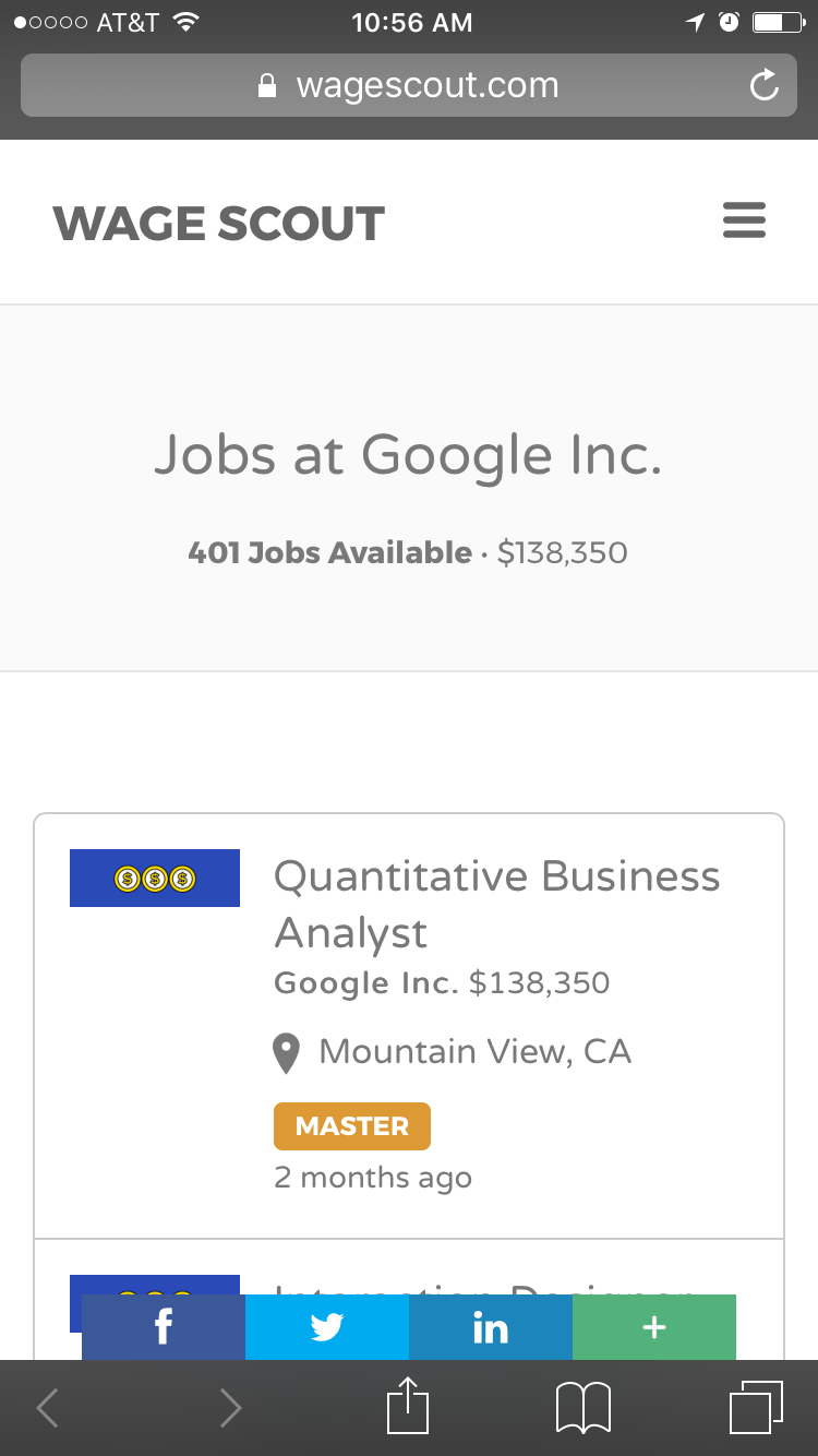 WageScout gallery image