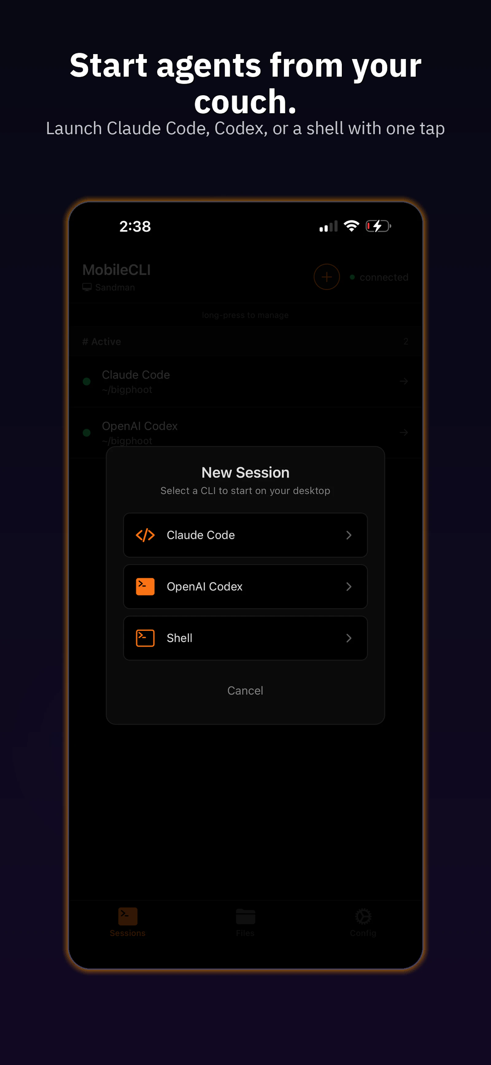 MobileCLI screenshot 4