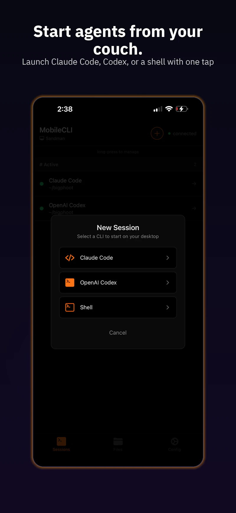 MobileCLI screenshot 4