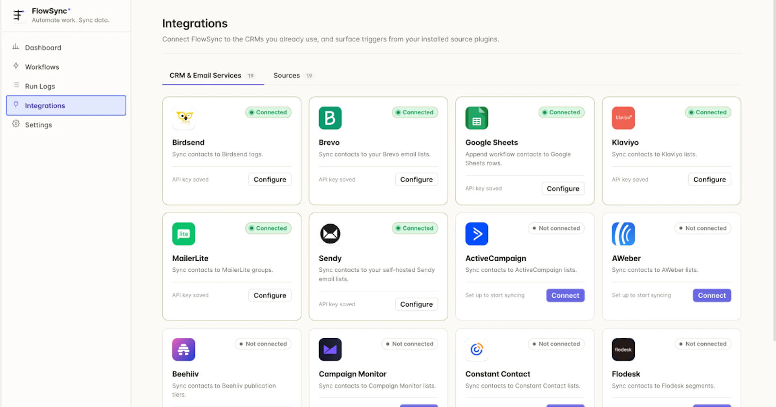 FlowSync screenshot 2