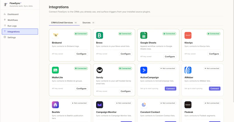 FlowSync screenshot 2