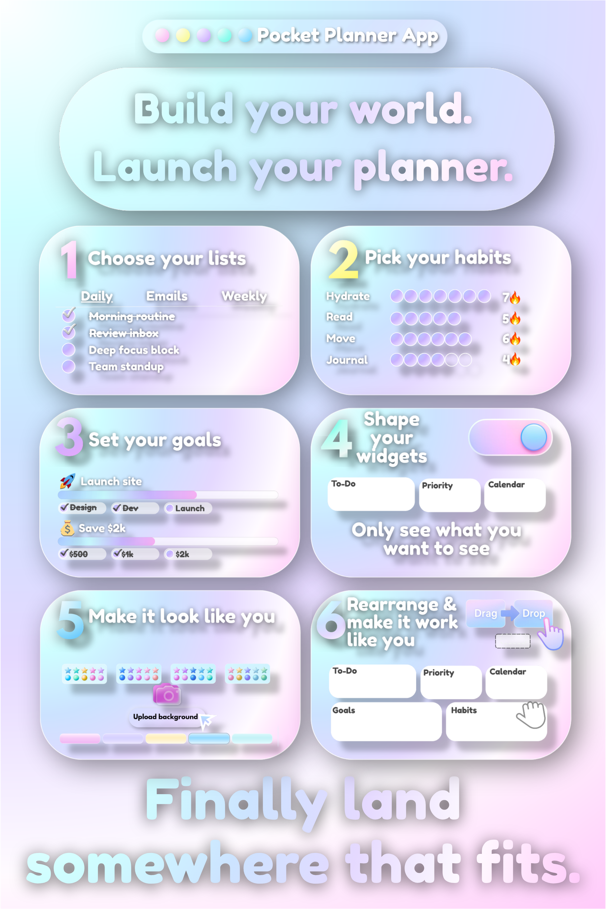 Pocket Planner: Life OS App for ADHD gallery image