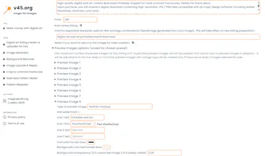 Digital Art Listing Creator for Etsy gallery image