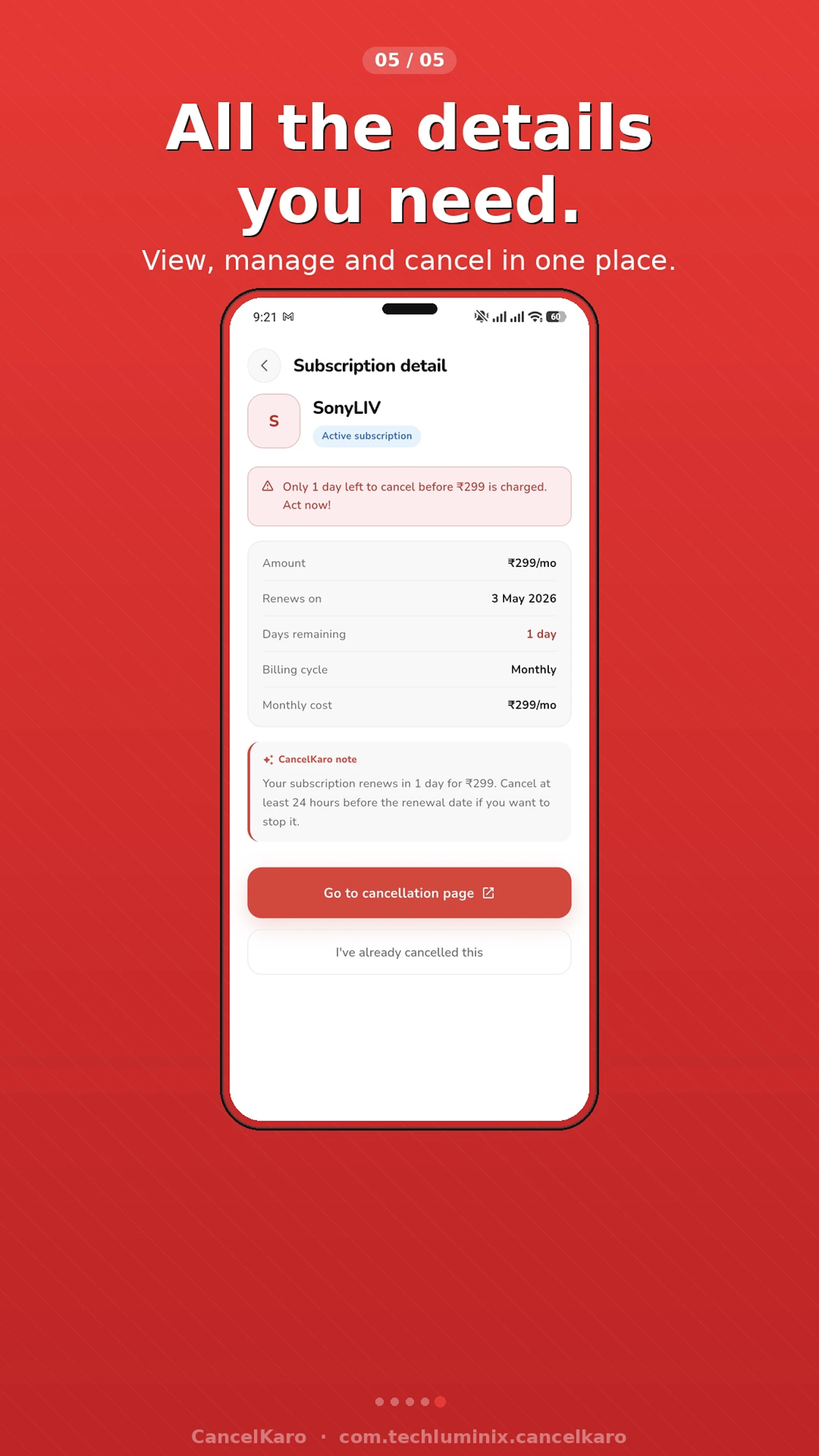 CancelKaro - Trial Tracker screenshot 3