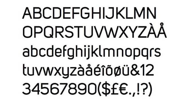 typeface design gallery image