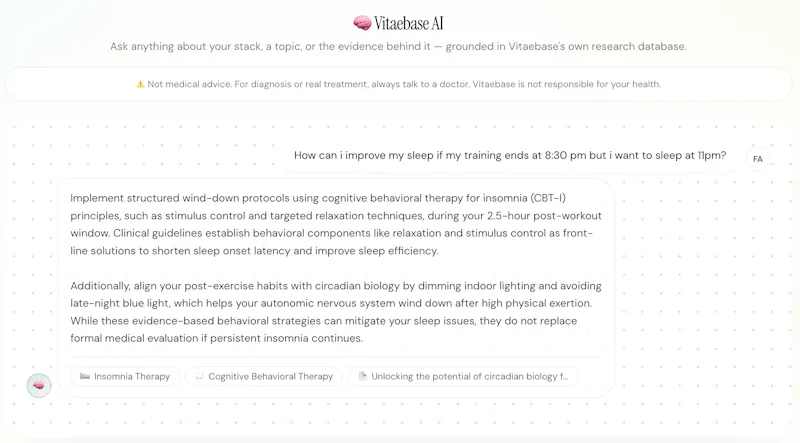 Vitaebase screenshot 4