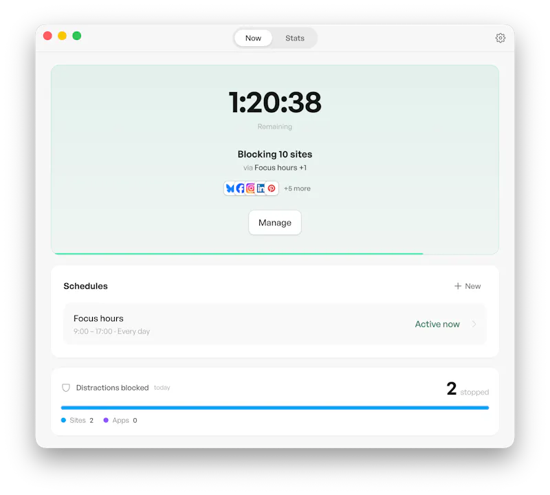 Blocker screenshot 3