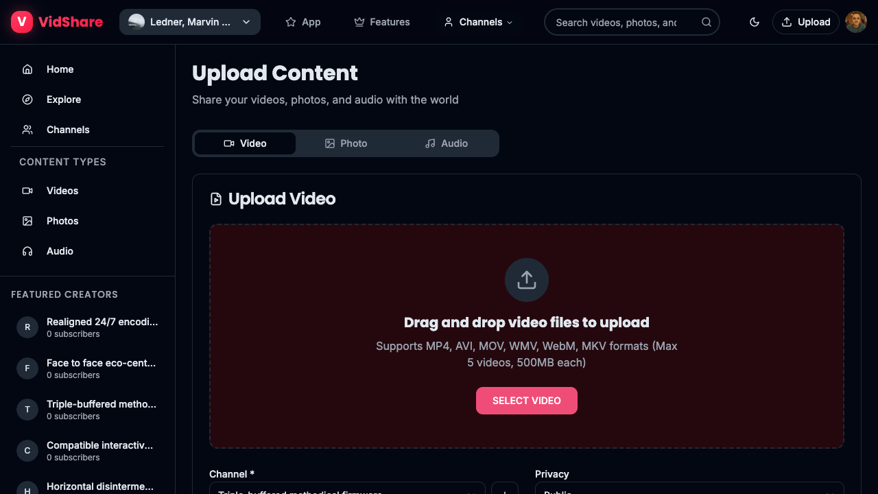 Vidshare Ultimate Media Sharing Platform media 14