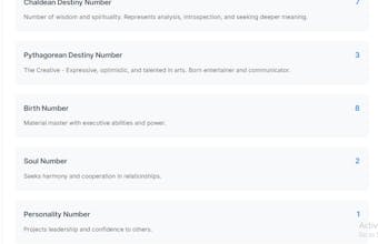 Name numerology calculator gallery image