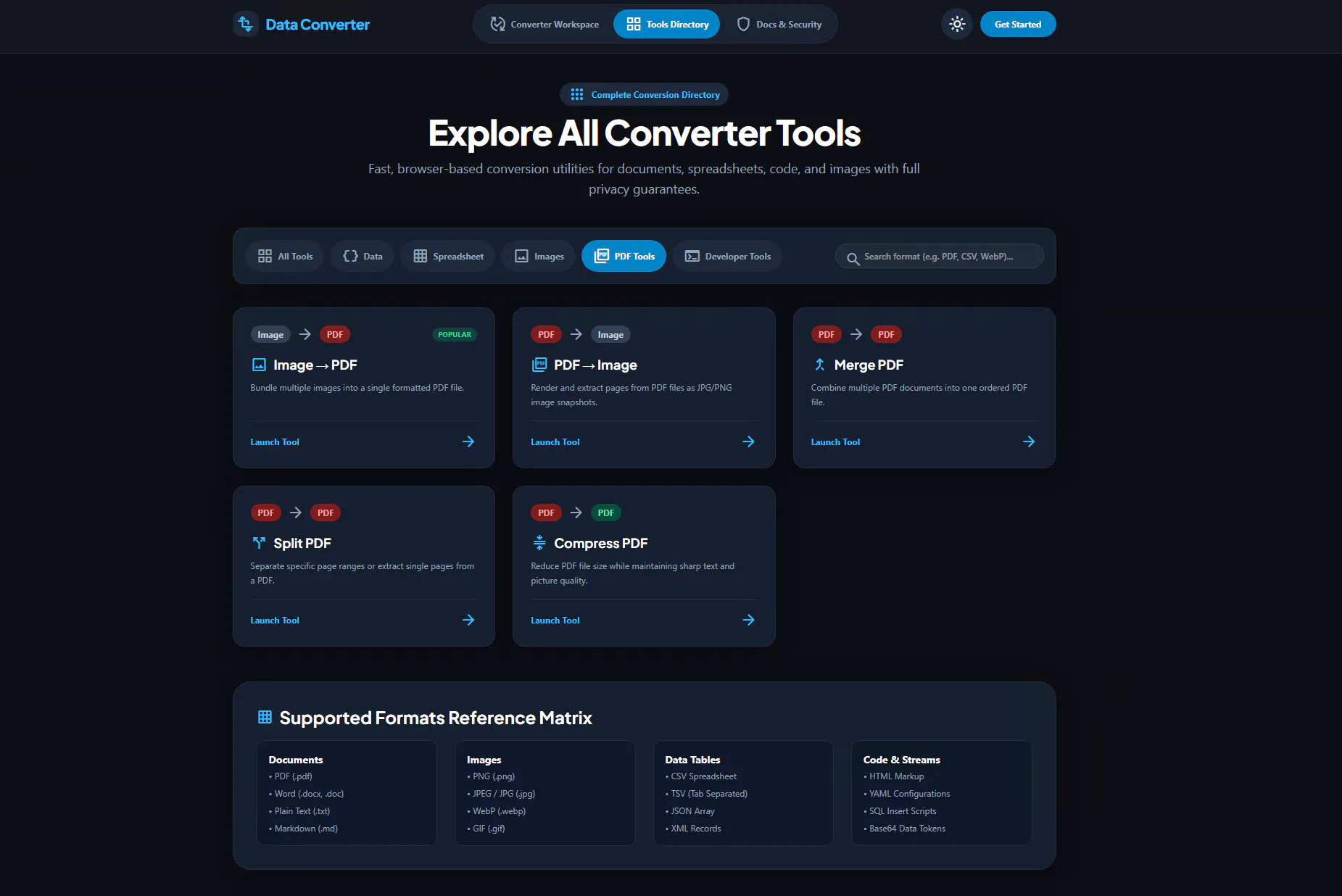 Metadata Converter | 30+ tools gallery image