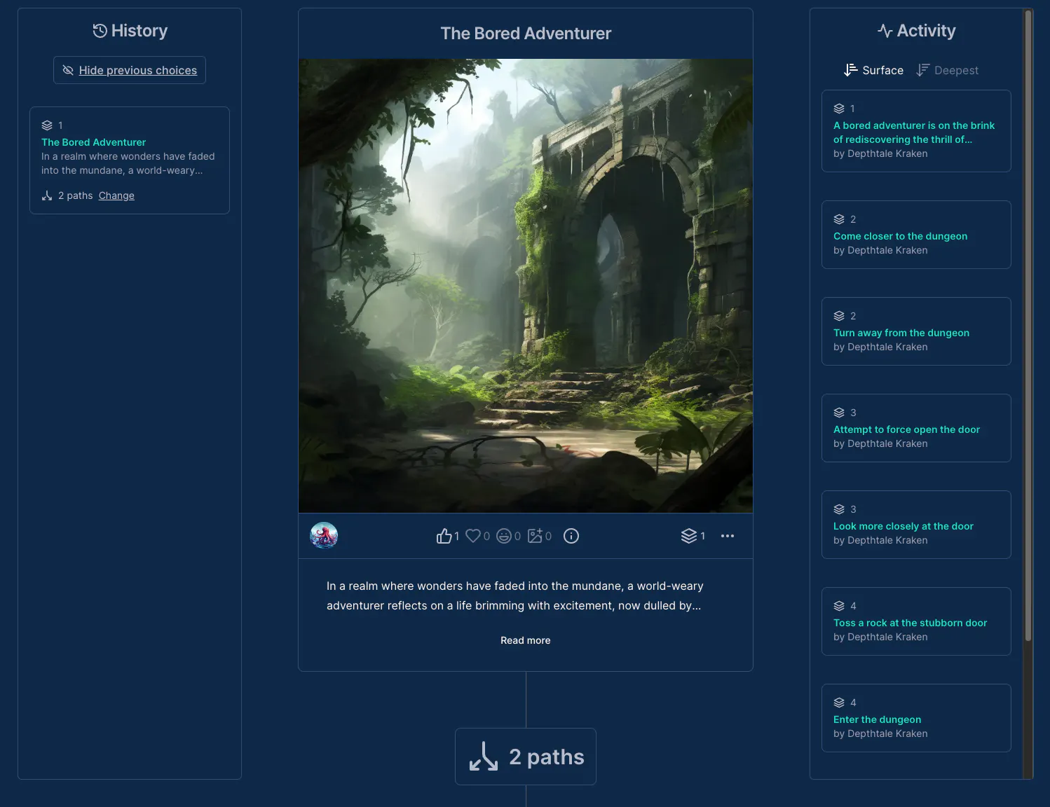 Depth Tale gallery image