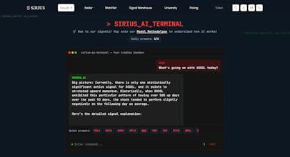 Sirius Signals gallery image