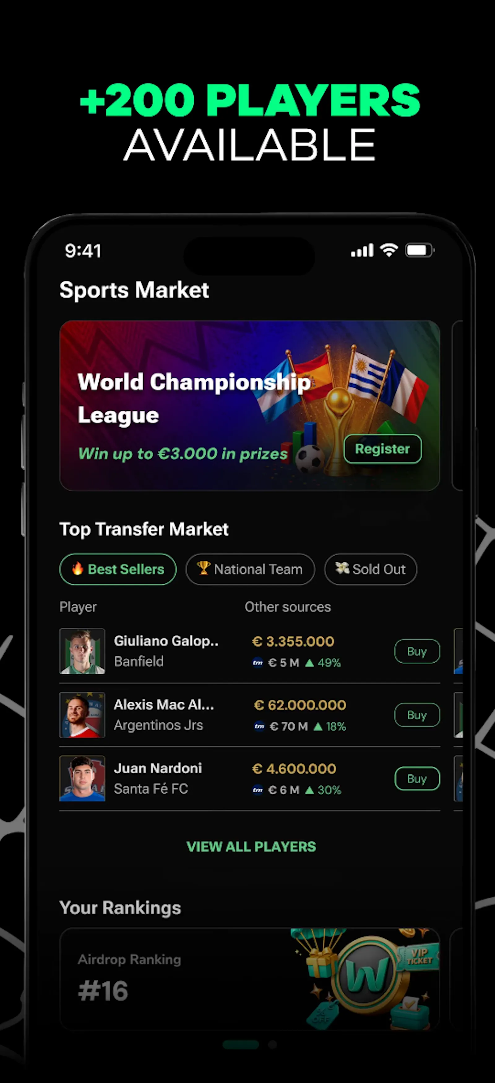 Win Sports Market screenshot 3
