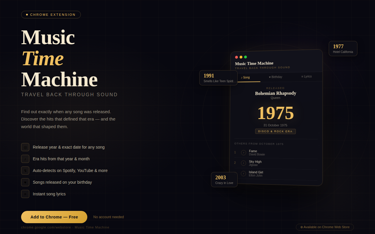 Music Time Machine gallery image