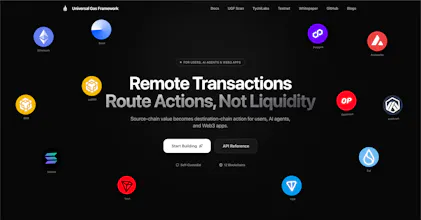 Universal Gas Framework (UGF) gallery image