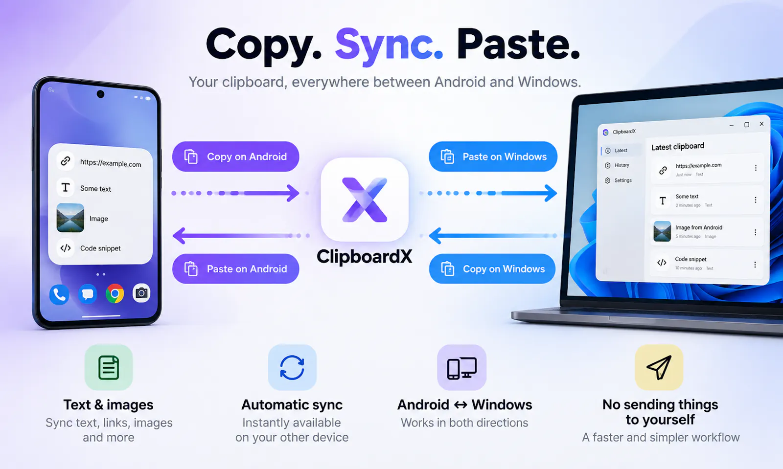 ClipboardX screenshot 2
