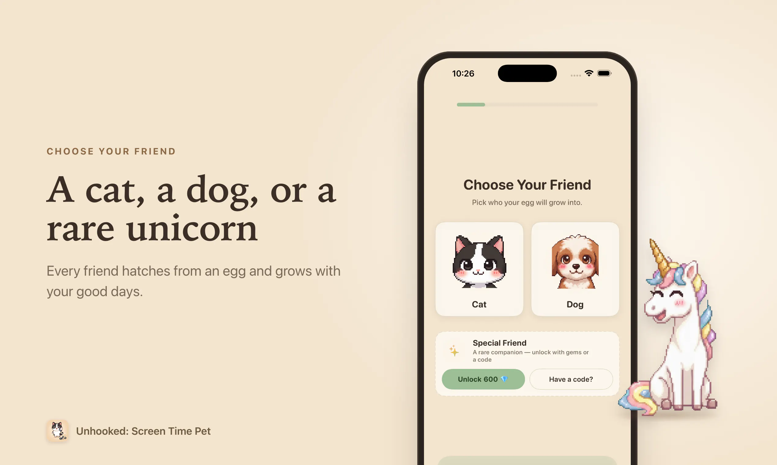 Unhooked: Screen Time Pet gallery image