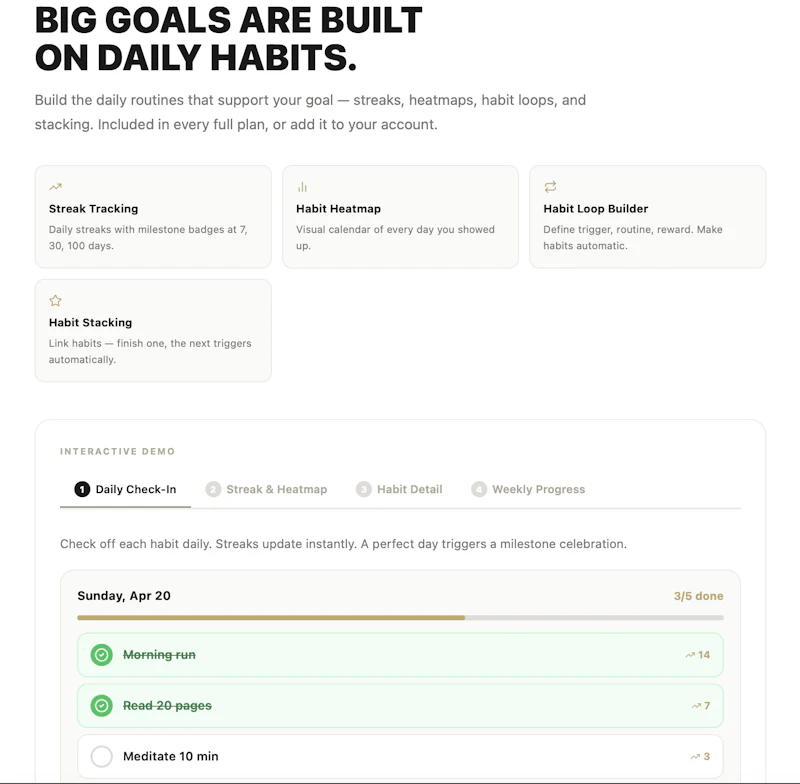 Goal Accomplishment Made Easy™ screenshot 5