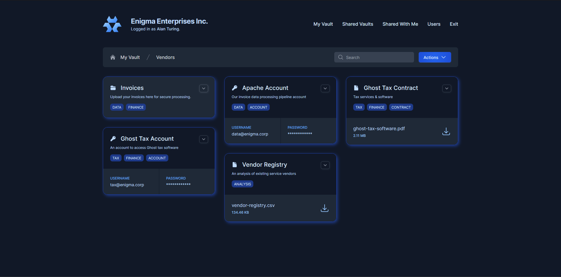 startuptile Backbone-Mission control for your most sensitive data